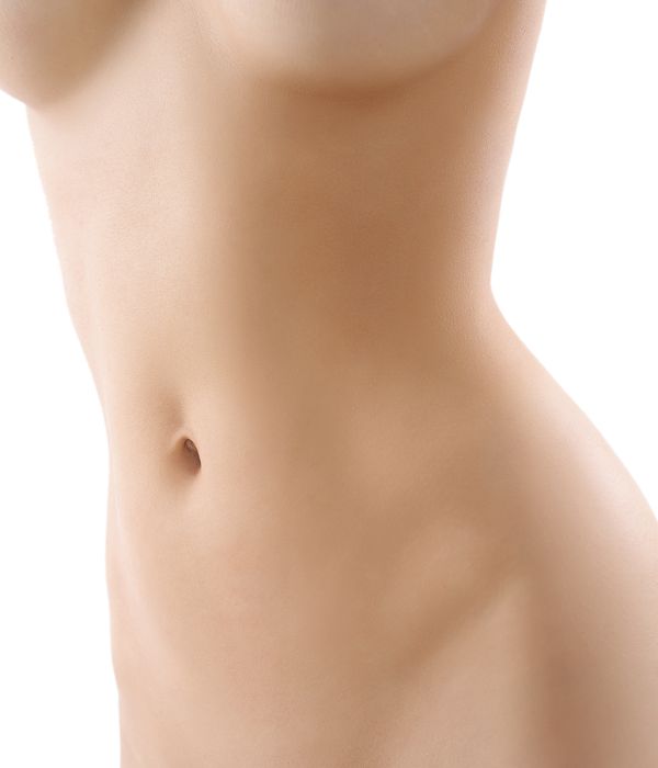 picure of womans stomach 